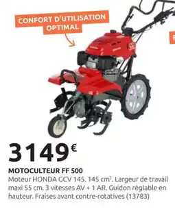 Rural Master HONDA Motoculteur ff 500 offre