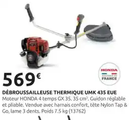 Rural Master Débroussailleuse thermique umk 435 eue offre