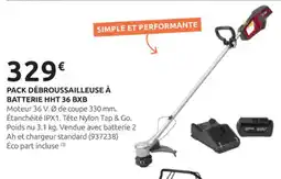 Rural Master HONDA Pack débroussailleuse à batterie hht 36 bxb offre