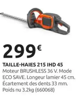 Rural Master Taille-haies 215 ihd 45 offre