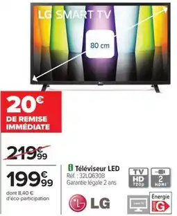 Carrefour Drive Téléviseur led offre