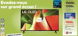 Carrefour Drive Téléviseur oled 4k offre