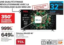 Carrefour Drive Téléviseur miniled 4k offre