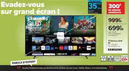 Carrefour Drive Téléviseur QLED 4K offre