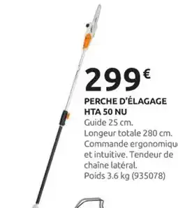 Rural Master STIHL Perche d'élagage hta 50 nu offre