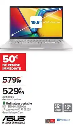 Carrefour Drive Ordinateur portable offre
