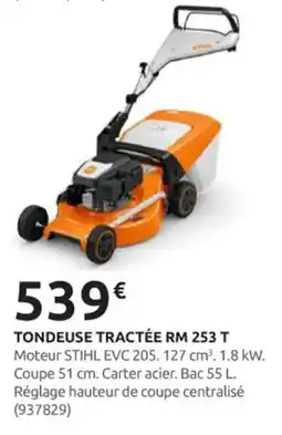 Rural Master STIHL Tondeuse tractée rm 253 t offre