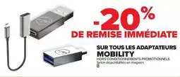 Carrefour Drive Sur tous les adaptateurs mobility offre