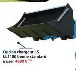 Rural Master Option chargeur LS LL1100 benne standard offre