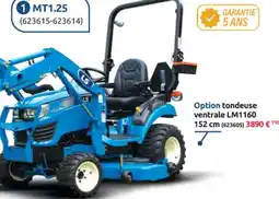 Rural Master Option tondeuse ventrale LM1160 152 cm offre