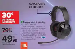 Carrefour Drive Casque sans fil gaming offre