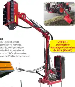 Rural Master Ăpareuse multi-fonction rbep30/80 offre