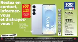 Carrefour Drive Smartphone galaxy s25 gris 128go offre