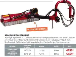 Rural Master Broyeur d'accotement offre
