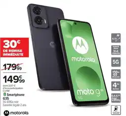 Carrefour Drive Smartphone g35 offre