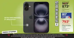 Carrefour Drive Iphone 16 128 gb offre