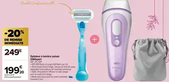 Épilateur à lumière pulsée silkexpert