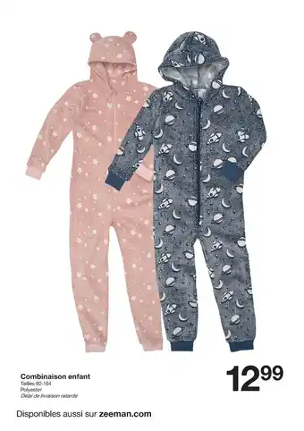 Zeeman Combinaison enfant offre