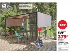 U Express Tonnelle panneaux déco offre