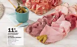 Hyper U Planche de viandes froides offre