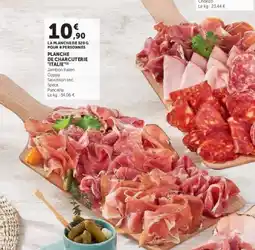 Hyper U Planche de charcuterie italie offre