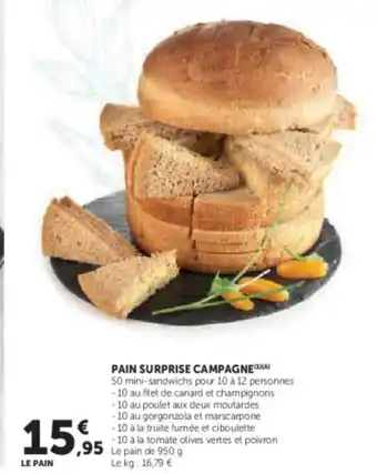 Hyper U Pain surprise campagne offre