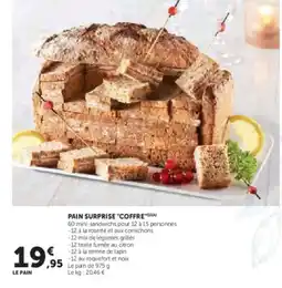 Hyper U Pain surprise coffrena offre