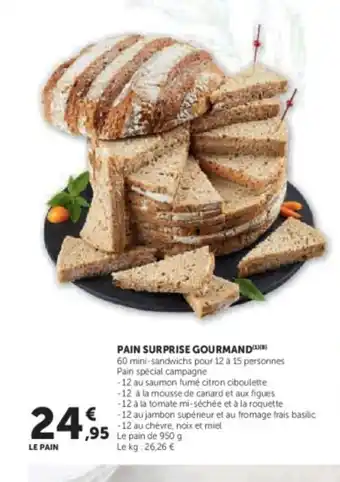 Hyper U Pain surprise gourmand offre