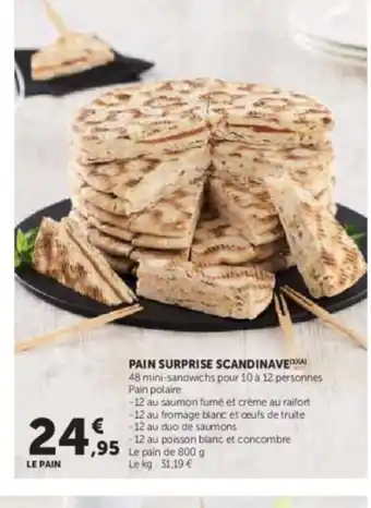 Hyper U Pain surprise scandinave offre