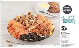 Hyper U Plateau de la mer offre