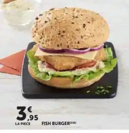 Hyper U Fish burger offre