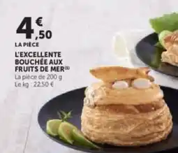 Hyper U L'excellente bouchée aux fruits de mer offre