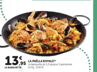 Hyper U La paella royale offre