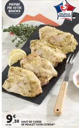 Hyper U Haut de cuisse de poulet thym citron offre
