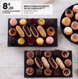 Hyper U Réductions aux fruits ou au chocolat offre