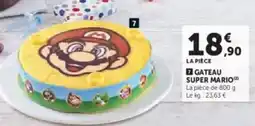 Hyper U Gateau super mario offre