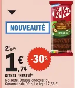 E.Leclerc Drive KITKAT nestle offre
