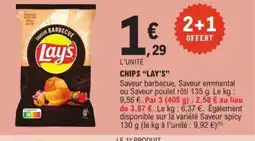 E.Leclerc Drive LAY's Chips offre