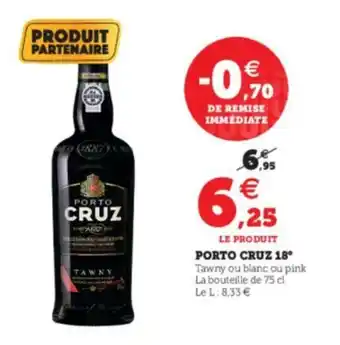 Super U Porto cruz 18" offre