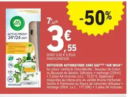 E.Leclerc Drive AIR WICK Diffuseur automatique sans gaz offre