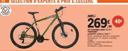 E.Leclerc Drive Vtt suspendu avant 27,5 woodsun offre