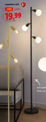 Lidl Lampadaire à LED offre