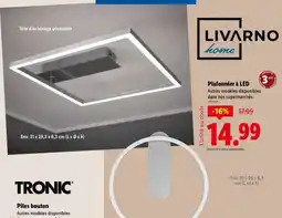 Lidl Plafonnier à LED offre