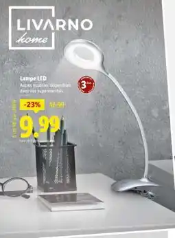 Lidl Lampe LED offre