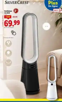 Lidl Ventilateur sur pied offre