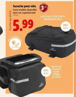 Lidl Sacoche pour vélo offre