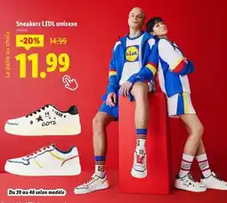 Lidl Sneakers LIDL unisexe offre