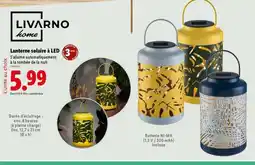 Lidl LIVARNO home Lanterne solaire à LED offre
