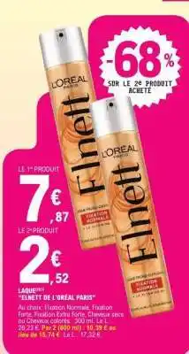 E.Leclerc ELNETT DE L'ORÉAL PARIS offre