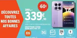 E.Leclerc SMARTPHONE XIAOMI REDMI NOTE PRO 14 offre